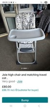 Joie Reclining High Chair .